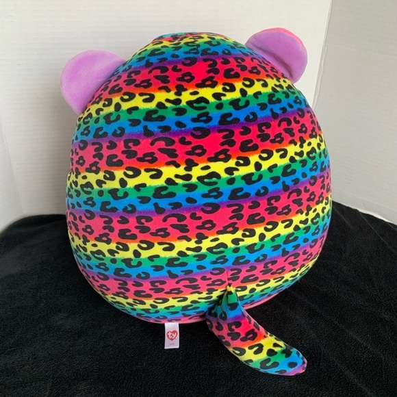 Ty Dotty Leopard‎ Squish Stuffed Animal - Picture 2 of 4